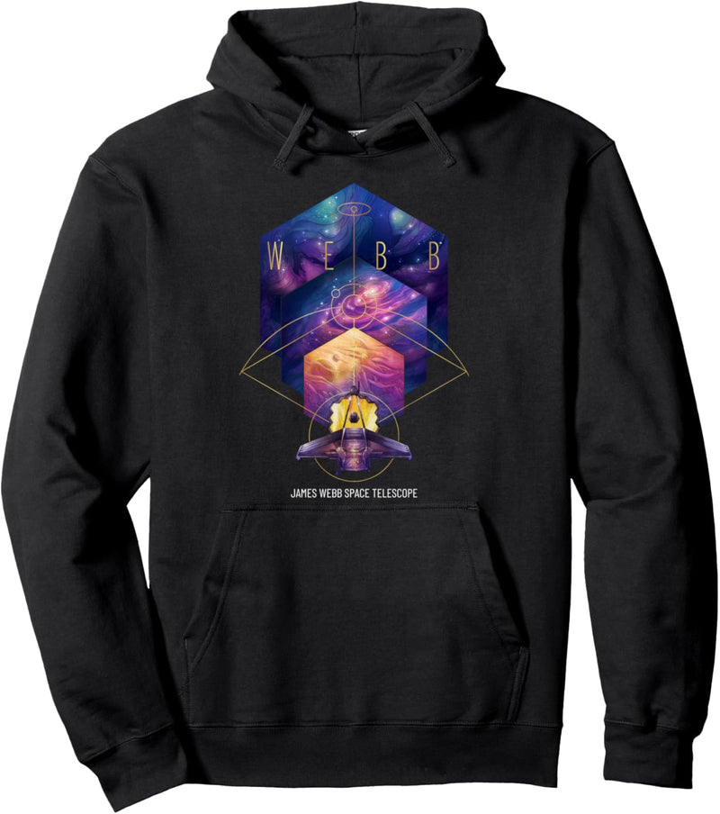 James Webb Space Teleskop Space Exploration Pullover Hoodie