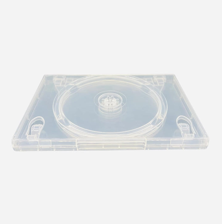 5 x 3 Disc CD DVD Blu Ray Disc Clear Cases for Holding 3 Discs 14mm Spine Cases With Outer Sleeve Fo