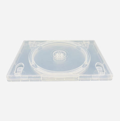 5 x 3 Disc CD DVD Blu Ray Disc Clear Cases for Holding 3 Discs 14mm Spine Cases With Outer Sleeve Fo