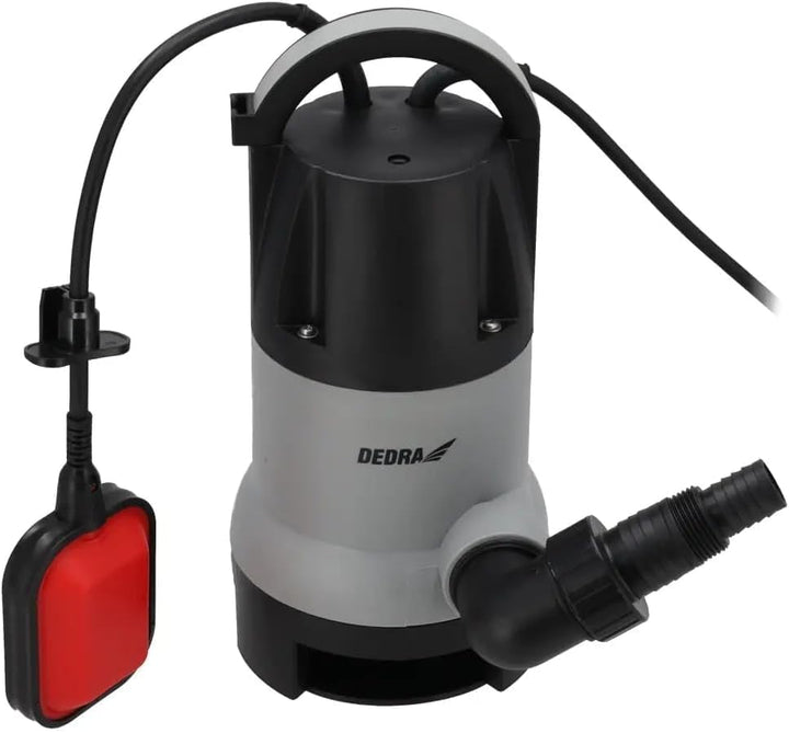 DEDRA Tauchpumpe für sauberes und verschmutztes Wasser Garden stark 900W, Turbine für 14500/min Volu