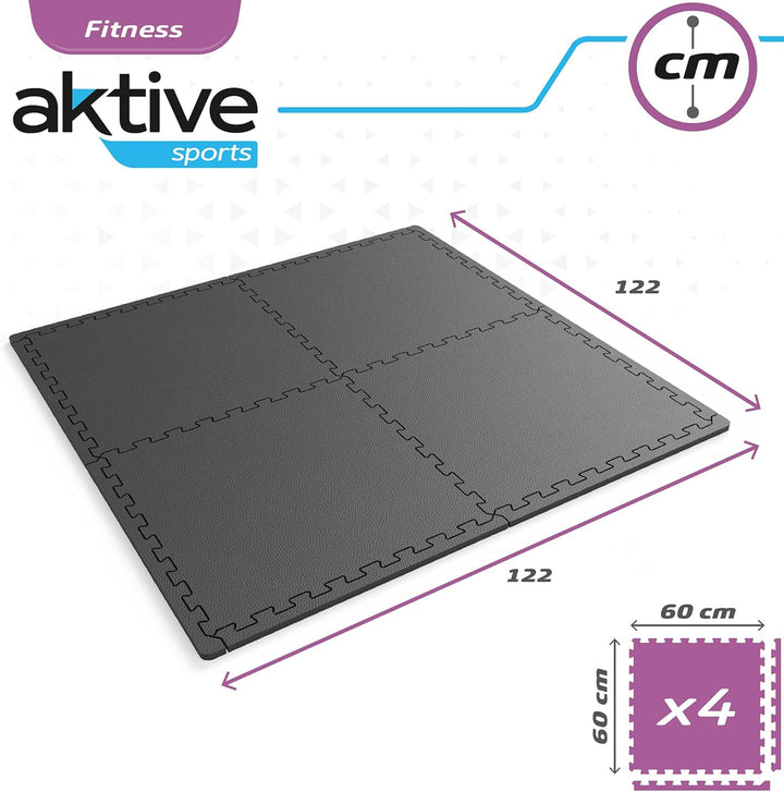 Aktive - Packung Bodenschoner 4 piezas de 60 x 60 cm 4 Stück 60 x 60 cm, 4 piezas de 60 x 60 cm 4 St