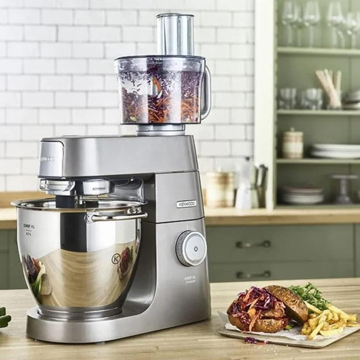 Kenwood KAH647PL Multi-Zerkleinerer (grob und fein, schneiden, raspeln, reiben, Küchenmaschinen-Zube