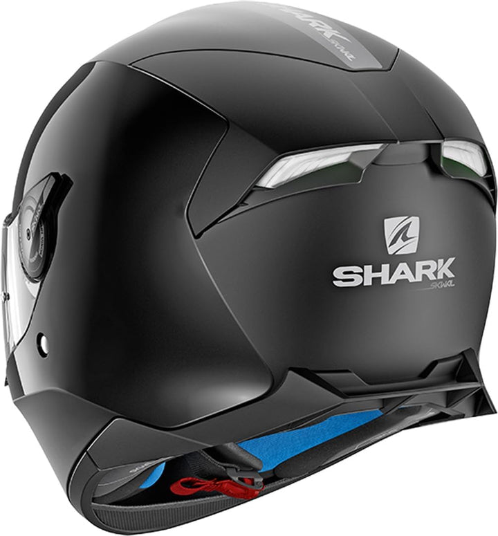 Shark Herren Shoei Motorrad Helm, Schwarz, L