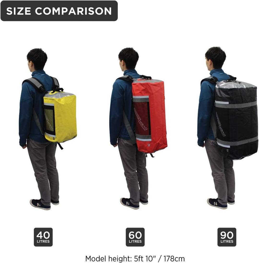 Overboard wasserdichte Tasche 70 x 34 x 3 cm, 60 Liter Rot, 70 x 34 x 3 cm, 60 Liter Rot