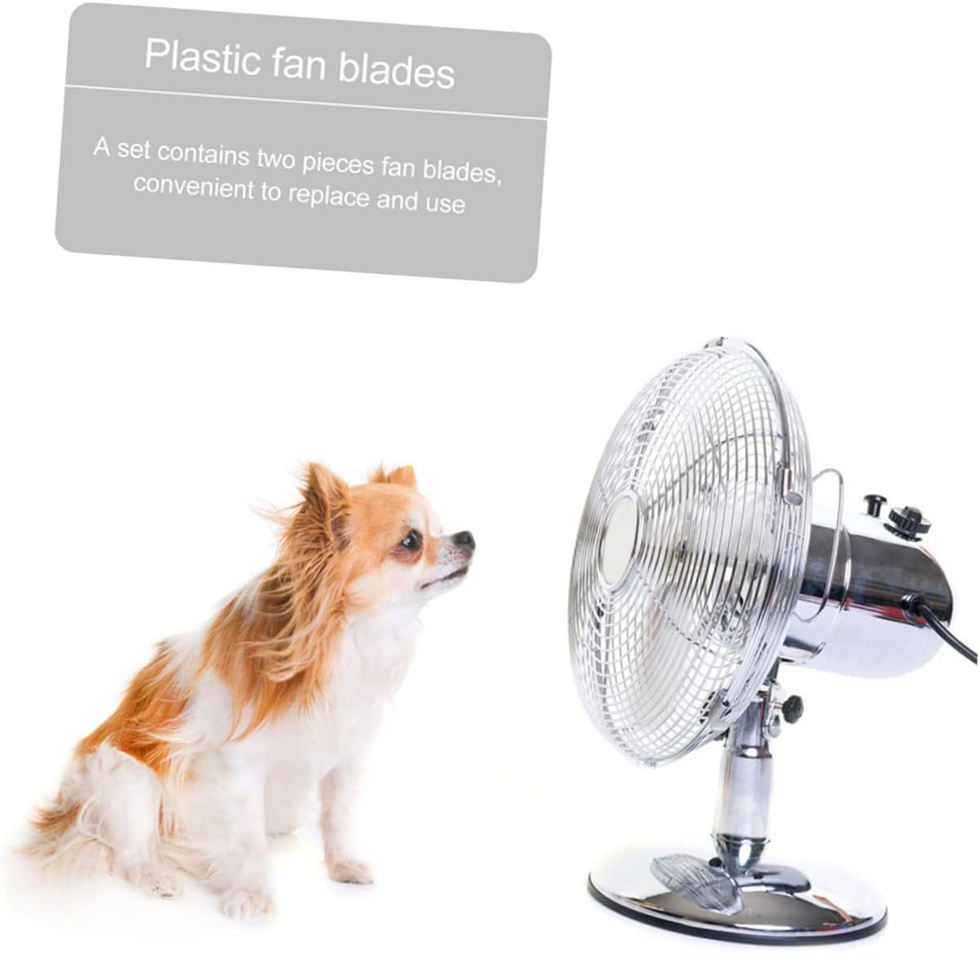 14,15 Zoll 3 Blätter Ständer, Kunststoff Lüfterflügel Ersatz Lüfterflügel Standventilator Haushaltsv