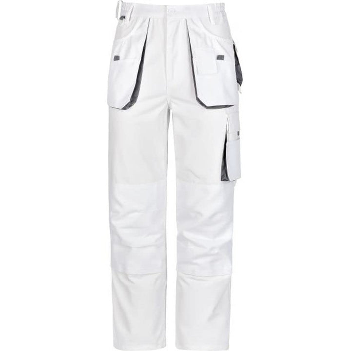 TRIUSO Power Arbeitshose Bundhose 270g/m² 25 Extra Kurz Weiss, 25 Extra Kurz Weiß