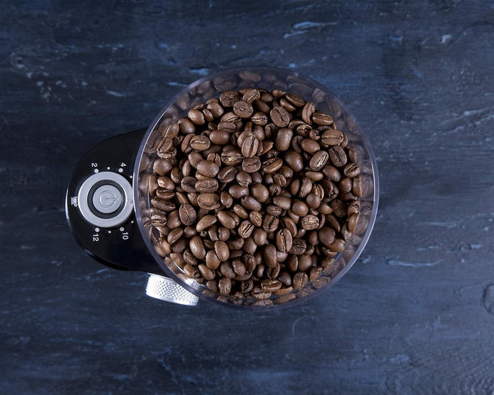 Gastronoma 18120001 Kaffeemühle Kaffee Espresso elektrische Mühle, 12 Mahlgradeinstellungen von Fein