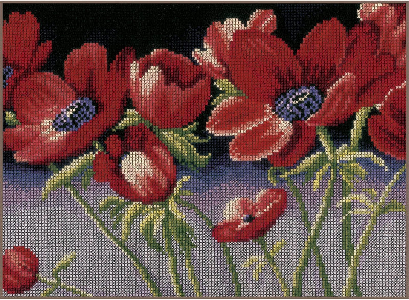 Lanarte Zählmusterpackung Feeling Fabulous Aida Kreuzstichpackung, Baumwolle, Mehrfarbig, 28 x 22 x