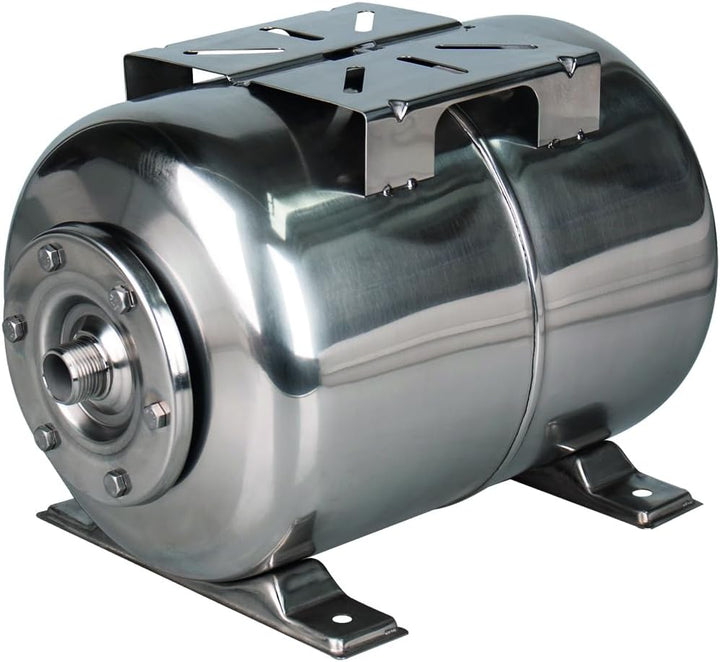 T.I.P. Druckkessel Hauswasserwerk - Membrankessel Edelstahl 50 Liter (Anschluss: 33,25 mm (1" Zoll A