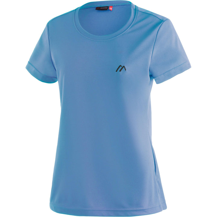 Maier Sports Waltraud, Damen T-Shirt, Funktionsshirt mit Rundhals für Wandern und Freizeit, dryprote