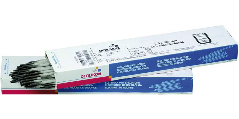 Oerlikon 4028659107457 Stabelektrode Spezial D 4,0 x 450 mm - niedriglegiert basisch-umhüllt 80St./5