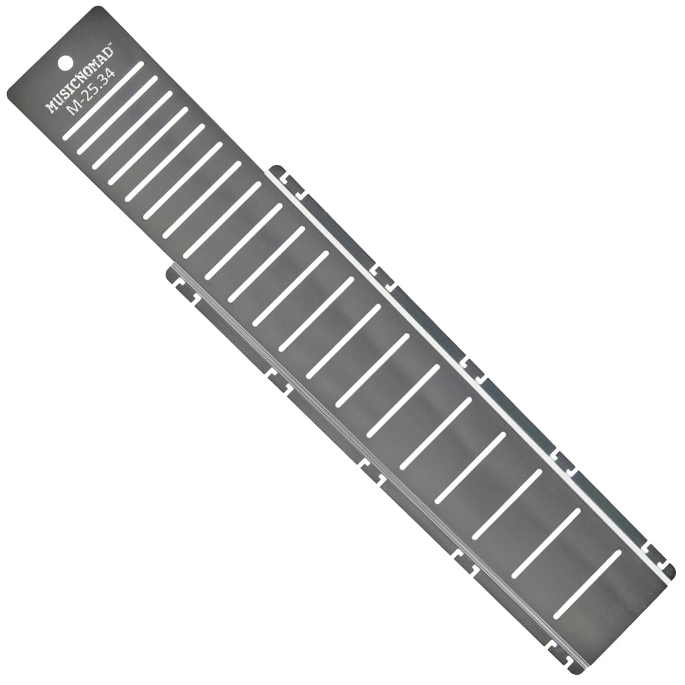 MusicNomad MN803 Fret Shield™ - Griffbrettschutzwerkzeug für Bundpolierarbeiten an Gitarren mit 25.3