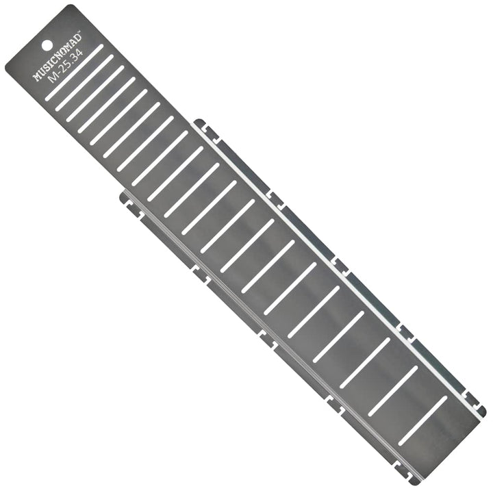 MusicNomad MN803 Fret Shield™ - Griffbrettschutzwerkzeug für Bundpolierarbeiten an Gitarren mit 25.3