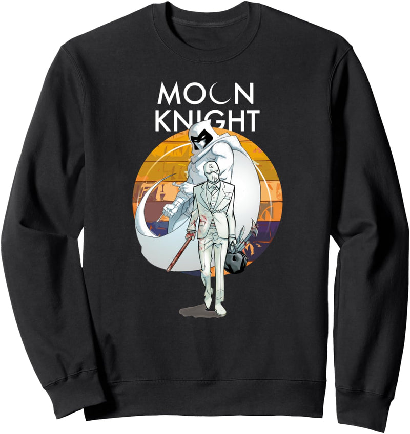 Marvel Moon Knight Marc Spector Comic Book Sweatshirt