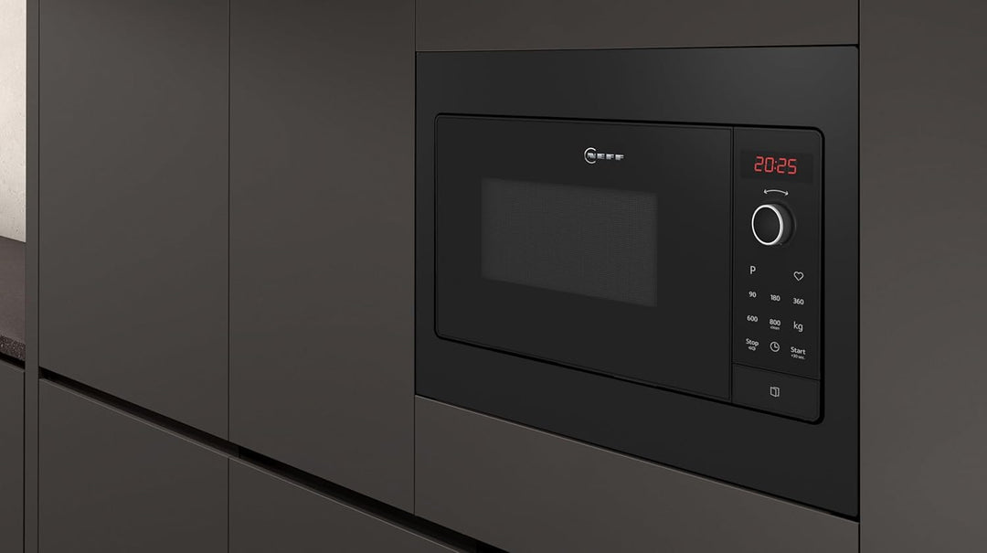 Neff HLAWG25S3 Mikrowelle, N30, 50x38 cm (BxH), LED Display, Atomatikprogramme, Easy Clean, Easy Clo