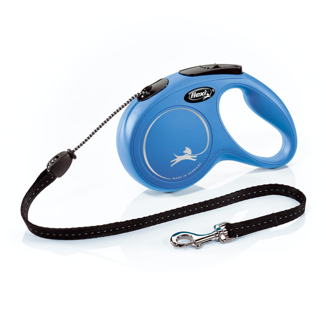 FLEXI Klassische einziehbare Hundeleine (Klebeband), ergonomisch, langlebig und verhedderungsfrei, f