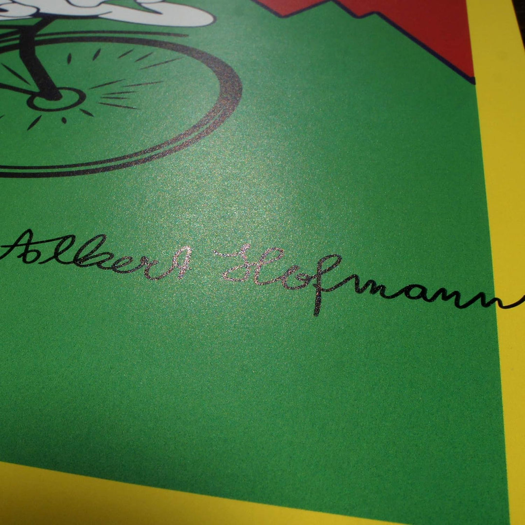 Bicycle Day 1943 Albert Hofmann Signed Autograph LSD Psilocybin Formel