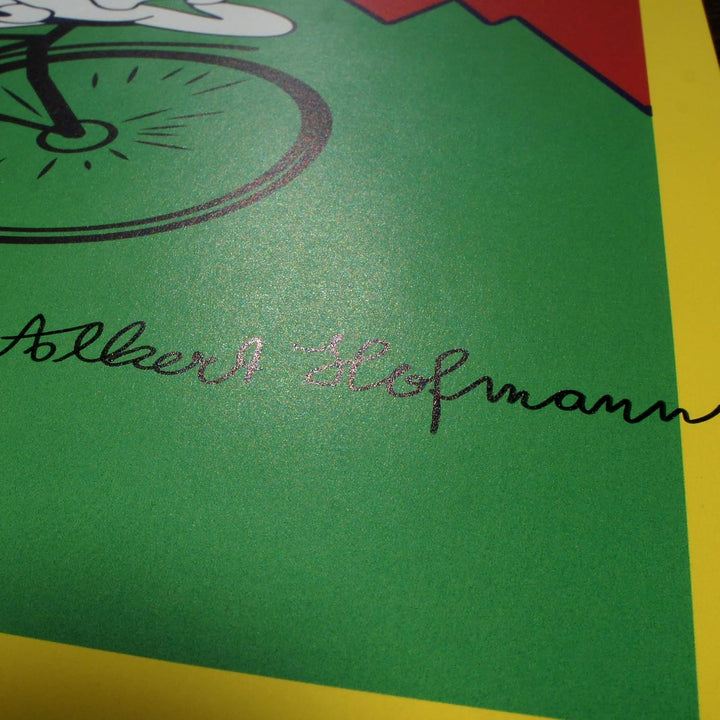 Bicycle Day 1943 Albert Hofmann Signed Autograph LSD Psilocybin Formel
