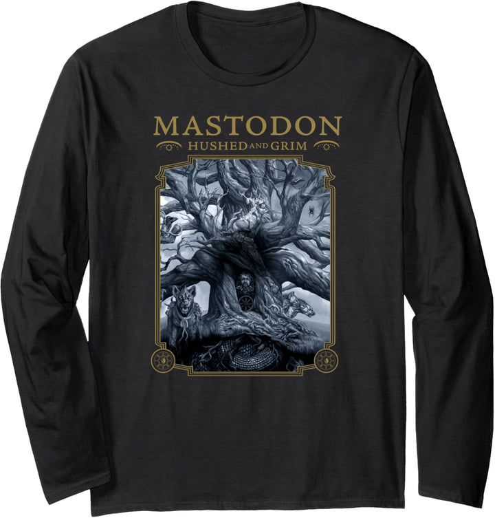 Mastodon - Hushed and Grim Cover Tracklist Back Print Langarmshirt