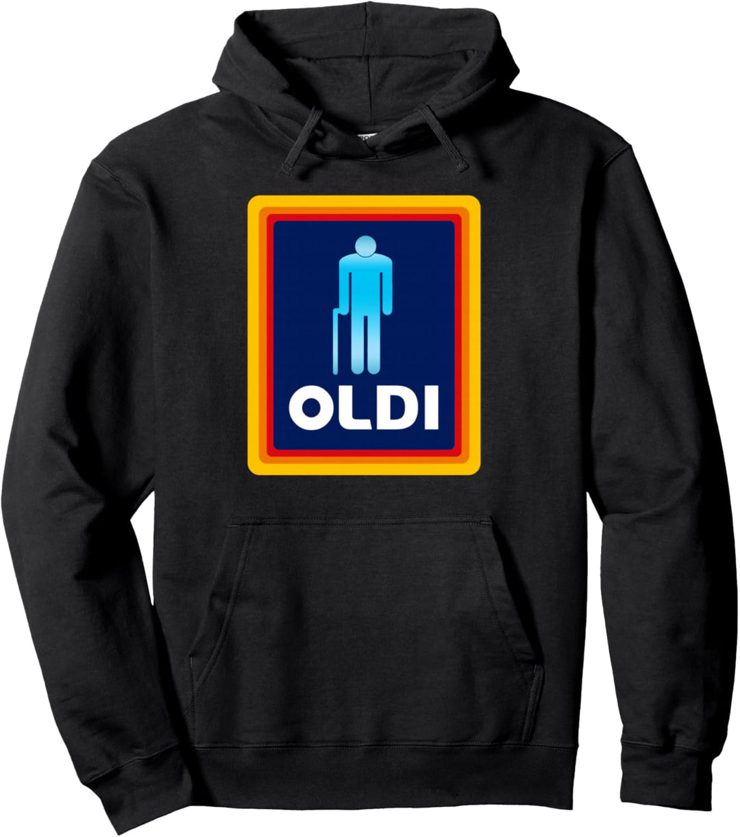 Oldi Lustig Sprüch Humor Spass Geburtstag Design für Mann Pullover Hoodie