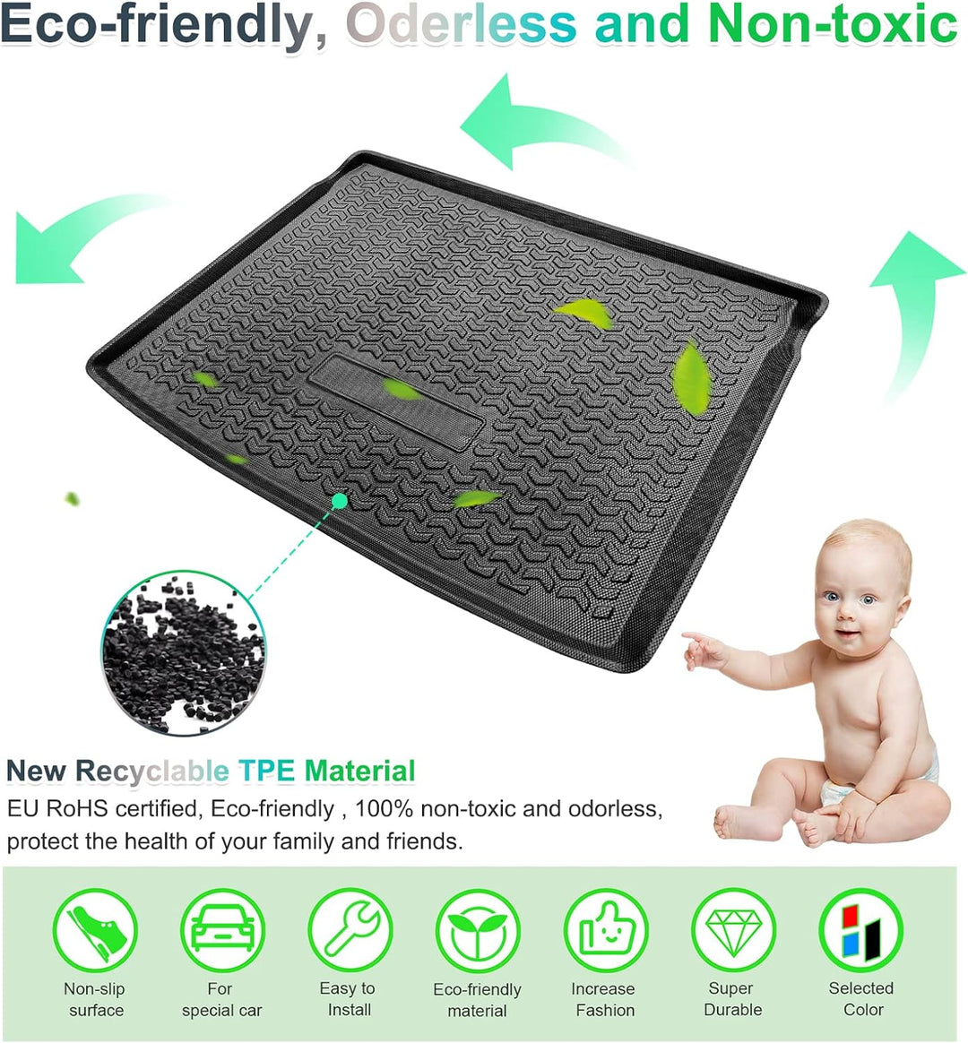 GAFAT 2015-2022 2023 J eep Renegade BU/ 4x4/ 4xe/ Hybrid Kofferraummatte, Renegade Kofferraumwanne M