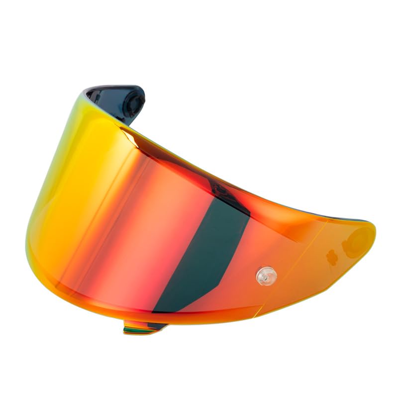 Generisch Visier für Suomy Stellar Speedstar Track-1 TX-Pro (Rot/gold), Rot/gold