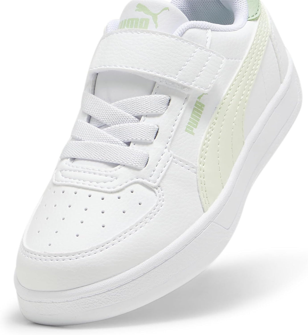 PUMA Unisex Kinder Caven 2.0 Ac+ Ps Sneaker, White Green Illusion Pure