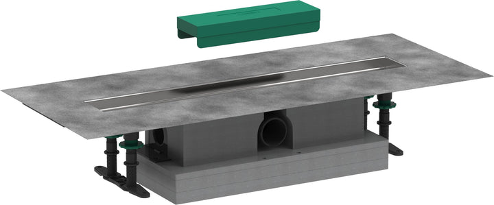 hansgrohe uBox universal Komplettset (Installationsset + Grundkörper) 600mm für Standardinstallation