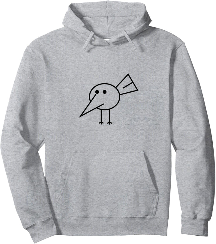 Lustiger Vogel Pullover Hoodie