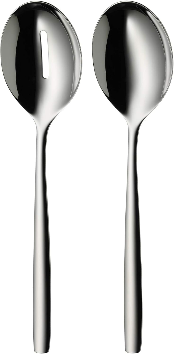 WMF Salatbesteck Edelstahl 25 cm, Salatgabel, Servierlöffel, Cromargan Edelstahl poliert, spülmaschi