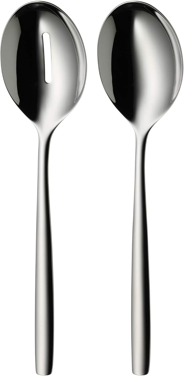 WMF Salatbesteck Edelstahl 25 cm, Salatgabel, Servierlöffel, Cromargan Edelstahl poliert, spülmaschi