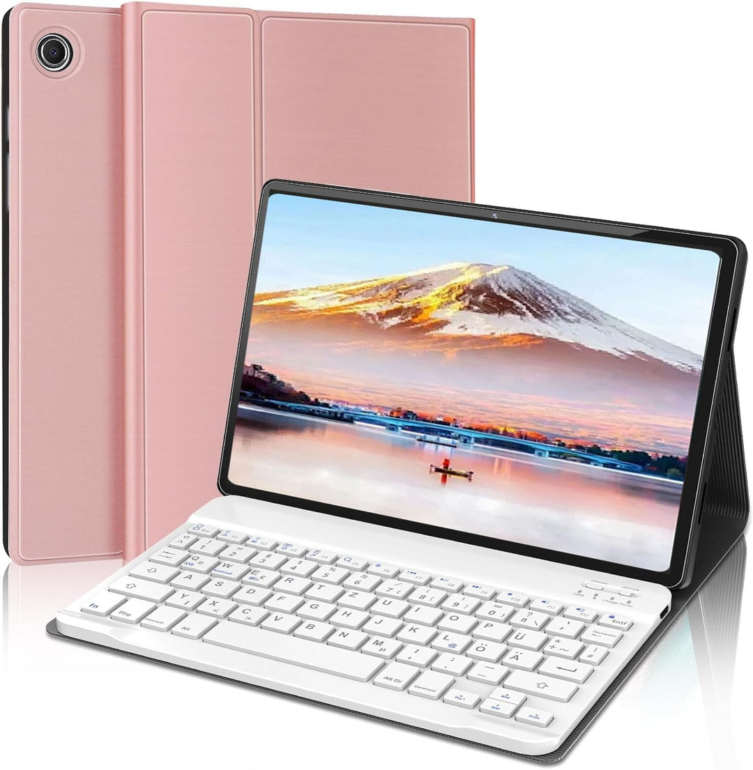 AVNICUD Tastatur für Samsung Galaxy Tab A8 10.5 Zoll 2022/2021, Hülle mit Tastatur für Samsung Tab A