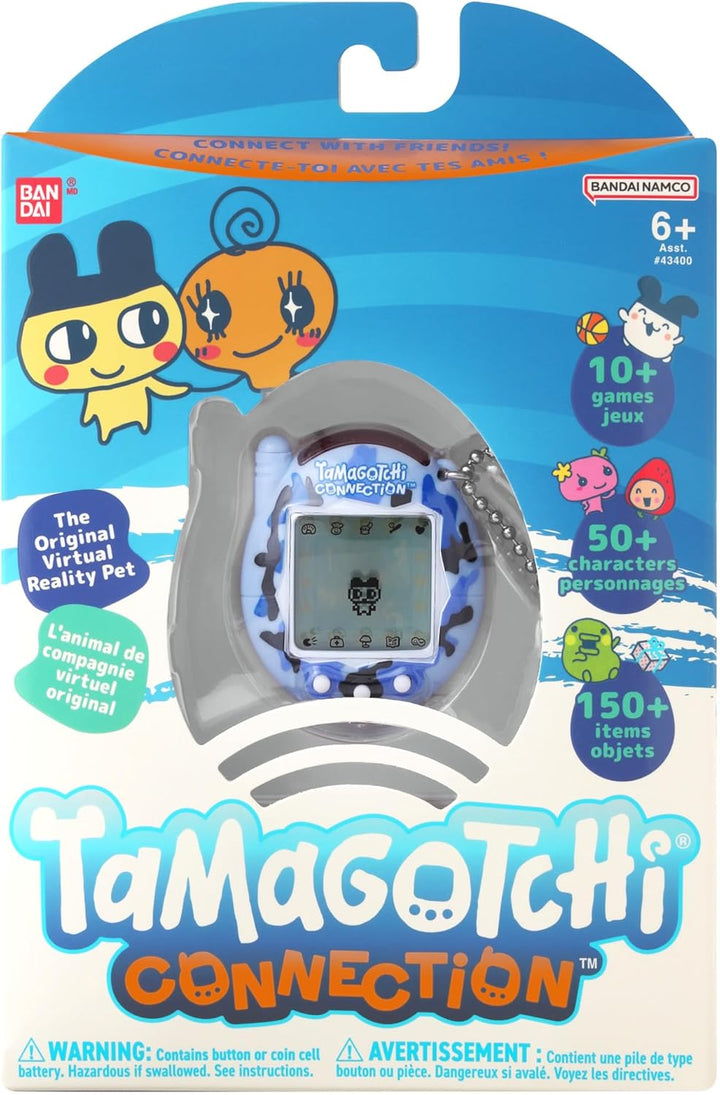 TAMAGOTCHI Bandai Connection Digital Wild Blue Shell Virtuelles elektronisches Haustierspielzeug mit