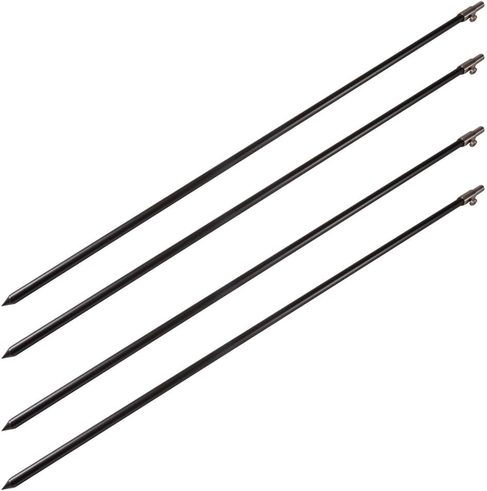 Ultimate Black Aluminium Bankstick Set 30-50cm (4 St) - Bankstick