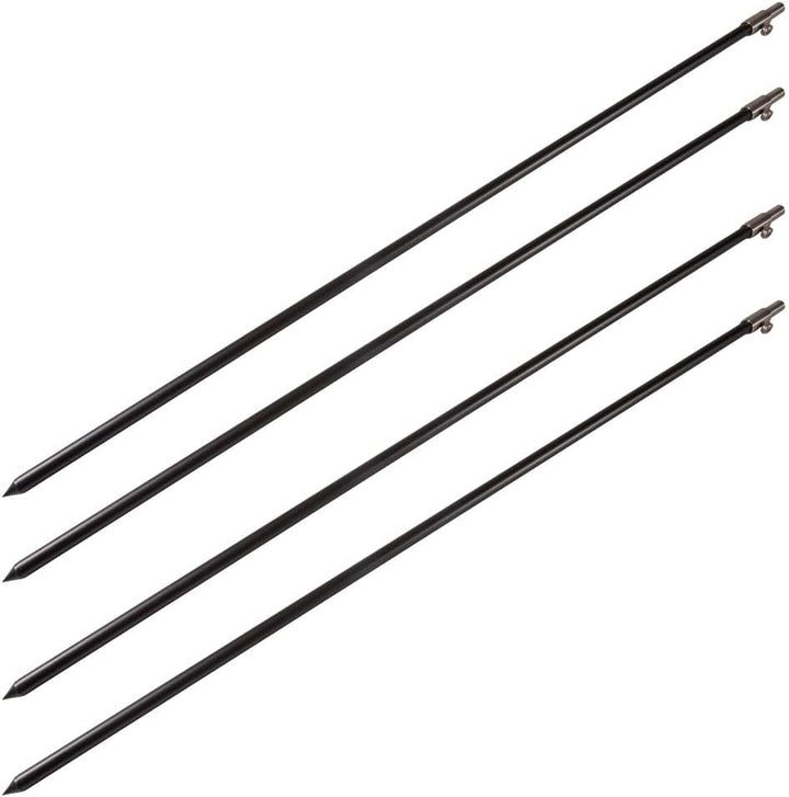Ultimate Black Aluminium Bankstick Set 30-50cm (4 St) - Bankstick