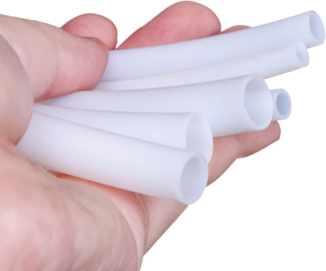 TEN-HIGH 5m PTFE Schlauch Transparenter Teflonschlauch, 5m *10 * 12 mm mm hitzebeständig ölbeständig