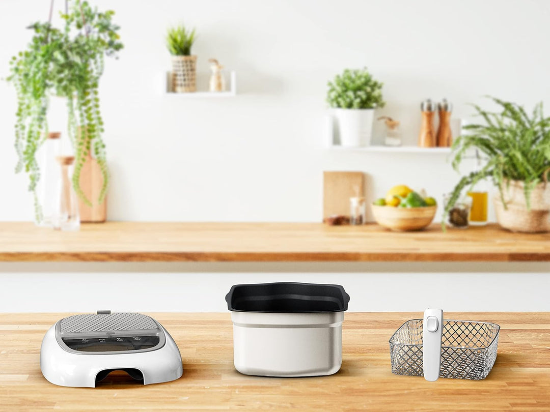 Tefal FR3141 Super Uno Fritteuse | Thermogehäuse | bis zu 1,2 kg Fassungsvermögen | digitaler Timer