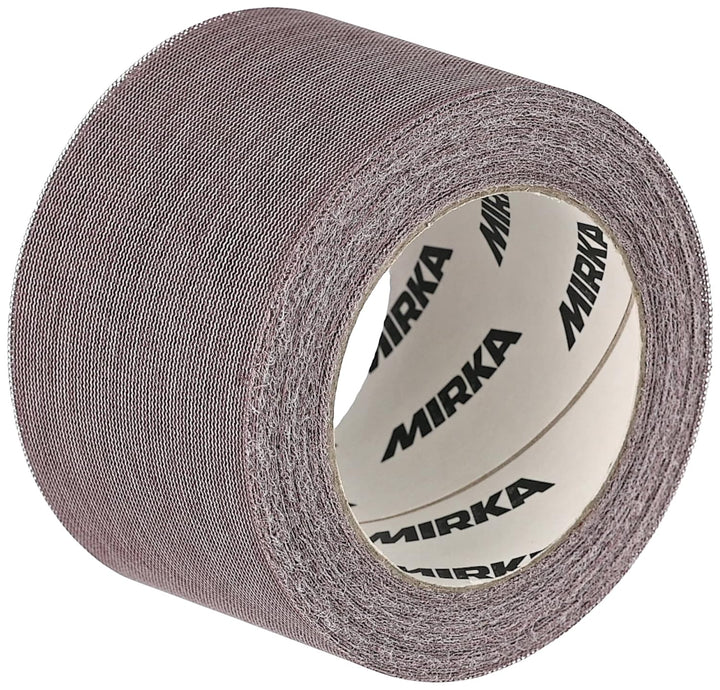 Mirka Abranet Netz-Schleifrolle 75 mm x 10 m Klett / Korn P600 / 1 Rolle / zum Schleifen von Holz, S
