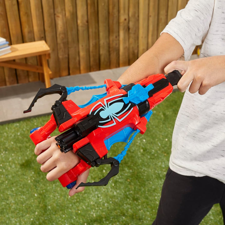 Marvel Spider-Man Dart & Splash Blaster, Superhelden-Spielzeug ab 5 Jahren, Nerf Spider-Man Blaster,