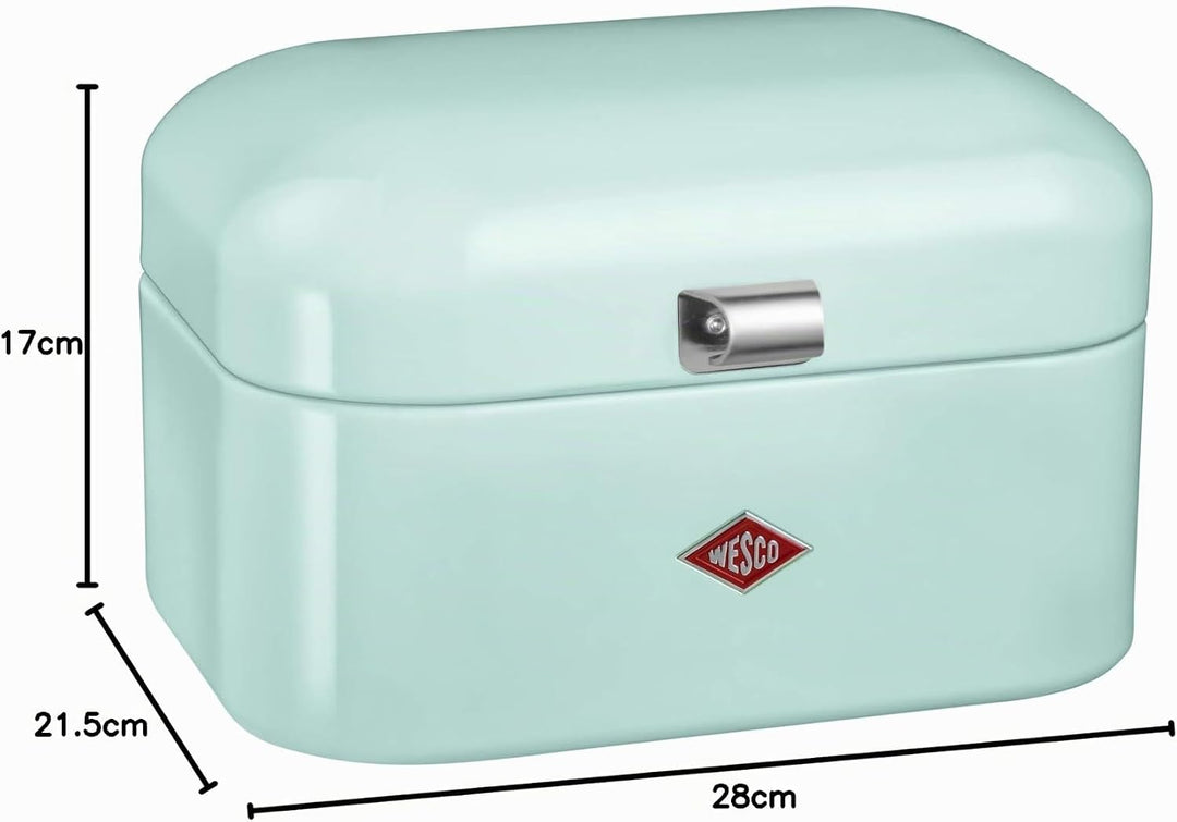 WESCO 235101-51 Brotkästen, Mint, 22 x 26,8 x 17,5cm, Mint