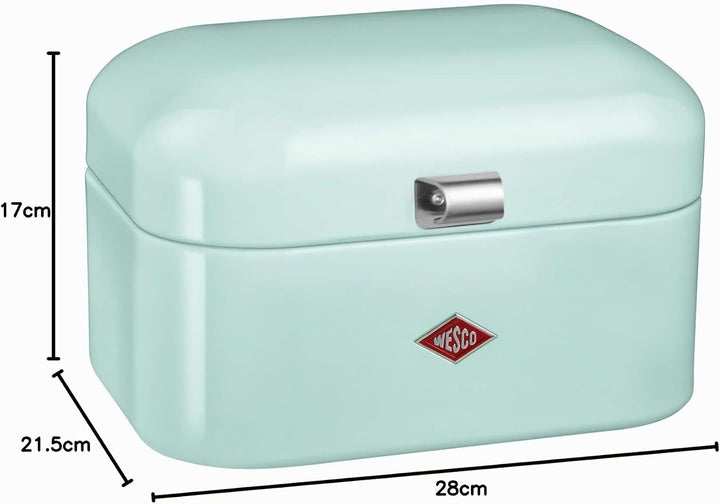 WESCO 235101-51 Brotkästen, Mint, 22 x 26,8 x 17,5cm, Mint