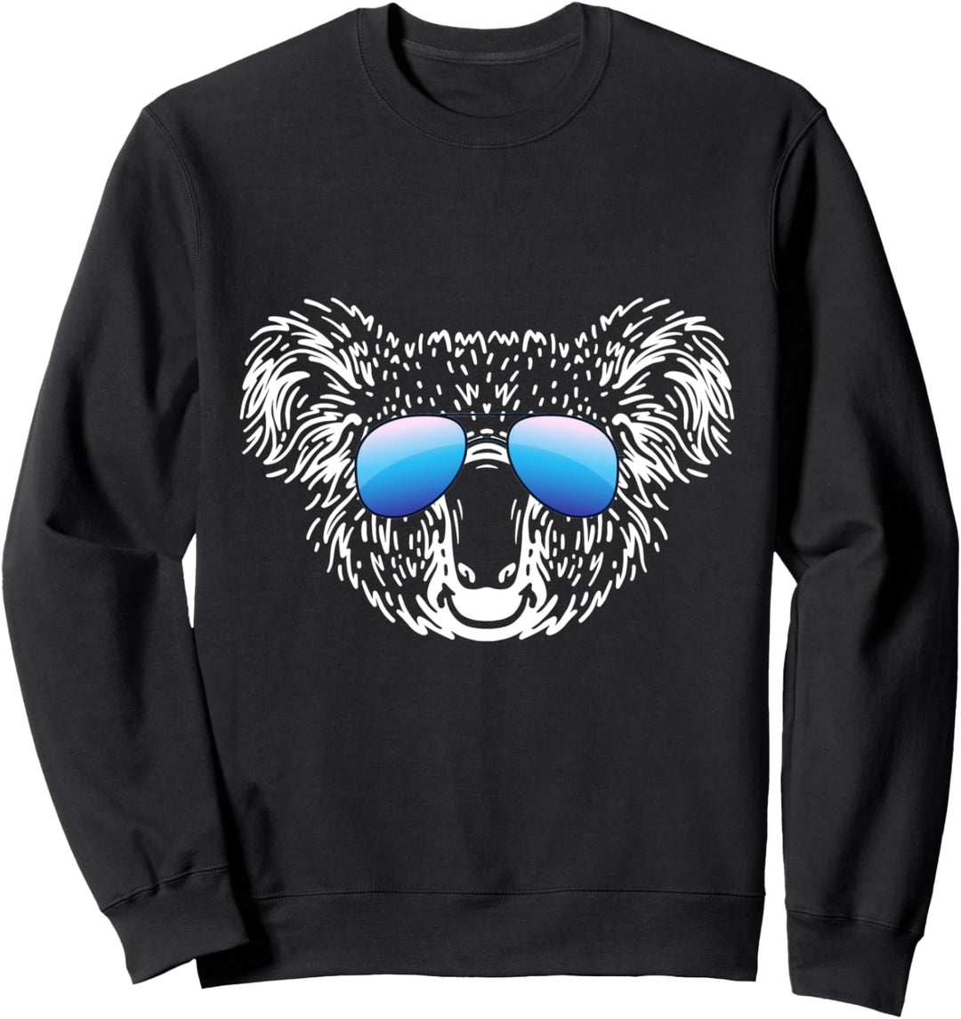 Koala Bär mit Sonnenbrille Sweatshirt