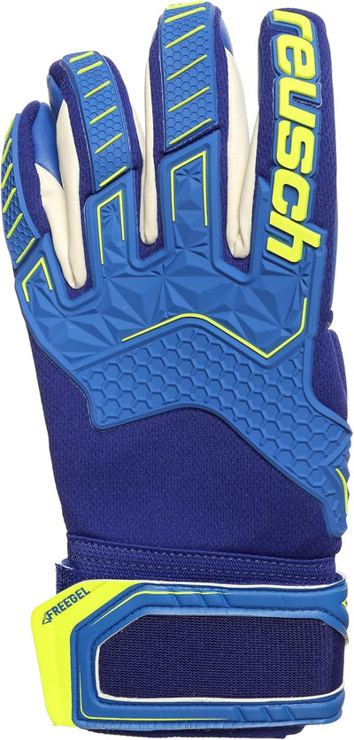 Reusch Herren Attrakt Freegel G3 Handschuhe 10.5 deepblu/Safe yell/dep blu, 10.5 deepblu/Safe yell/d