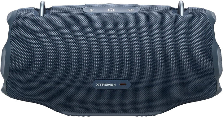 JBL Xtreme 4 Musikbox in Blau – Tragbare Bluetooth-Lautsprecher-Box mit tiefem Bass, KI-Sound-Boost