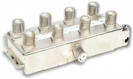Amphenol 8-fach digitaler Splitter MoCA 2.5 ABS318H silber 8 Way, 8 Way