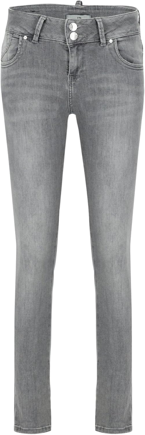 LTB Jeans - Damen - Molly M - Mid Waist - Slim Fit Jeans - Hosen 24W / 30L Nina Wash 53393, 24W / 30