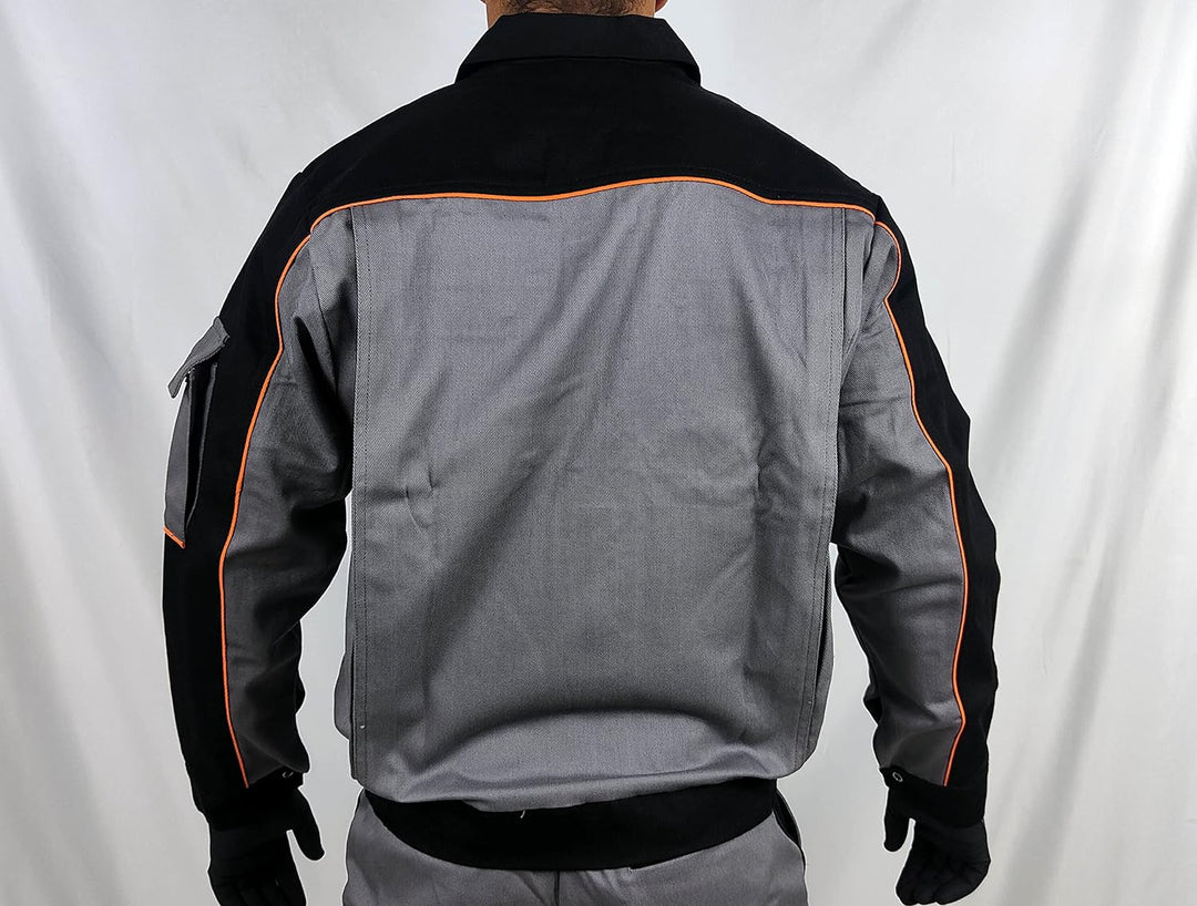Gahibre 3390 Jacke, 100% Baumwolle, 300 g, mehrere Taschen