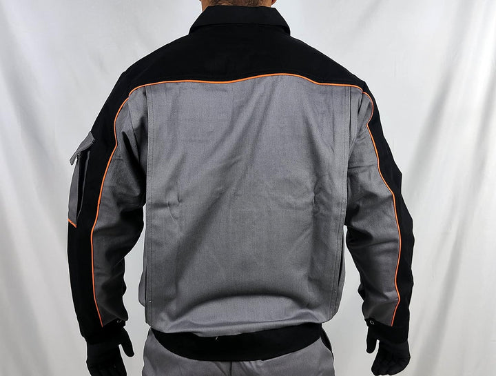 Gahibre 3390 Jacke, 100% Baumwolle, 300 g, mehrere Taschen