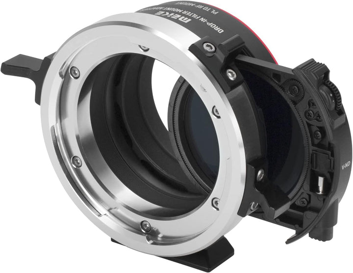 Meike MK-PLTRF-C VND Manueller Fokus Objektivadapter mit Drop-In Variable ND und Klar UV Filter Konv