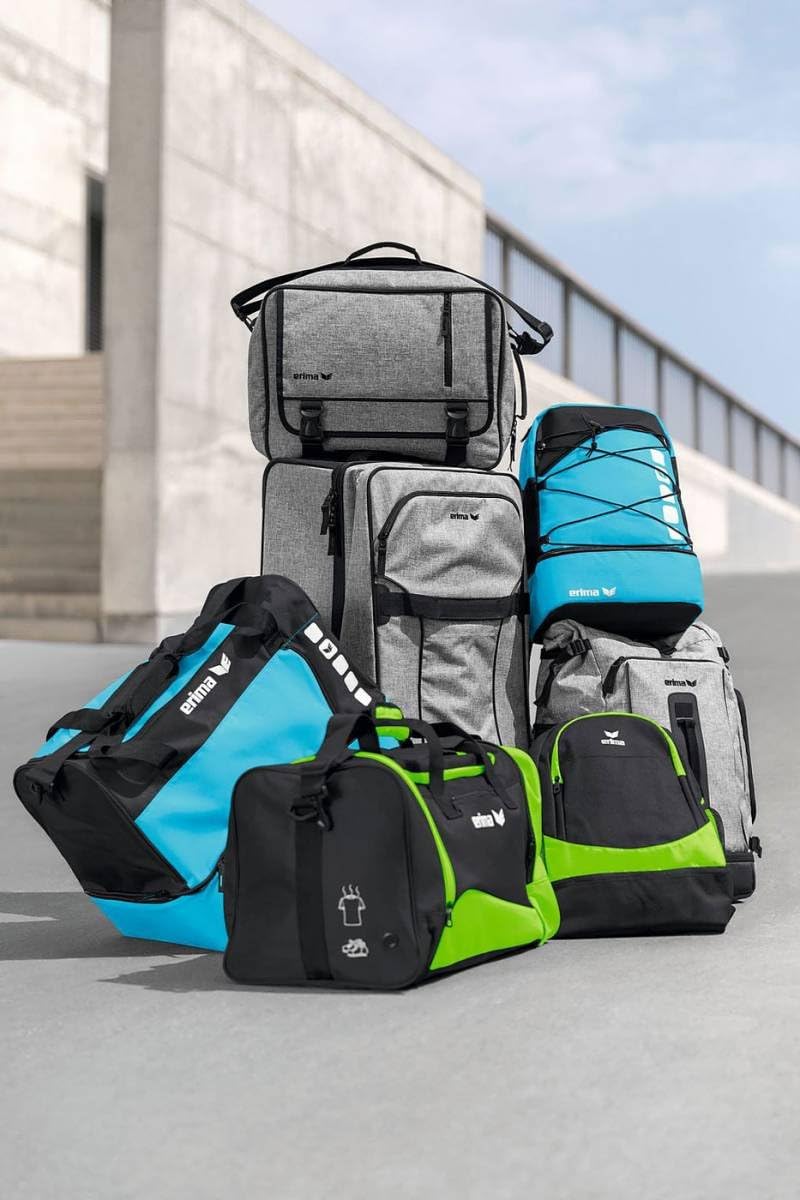 Erima Rollkoffer Travel Line Travel Trolley M Grau Melange, M Grau Melange